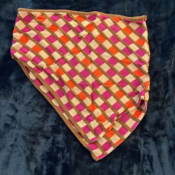 Gimaguas Bestia Top - Brown/Pink/Orange - Size S - Picture 4 of 5